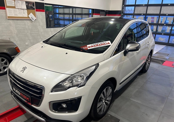 Peugeot 3008 cena 38900 przebieg: 142600, rok produkcji 2015 z Ruda Śląska małe 781